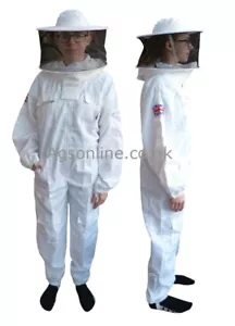 TRAJE de apicultura para niños sombrero redondo ALGODÓN PRO niños protección apicultores 🙂 - Imagen 1 de 9