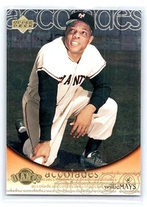 Willie Mays 2000 Upper Deck Hitter's Club #A10 Accolades - Picture 1 of 2