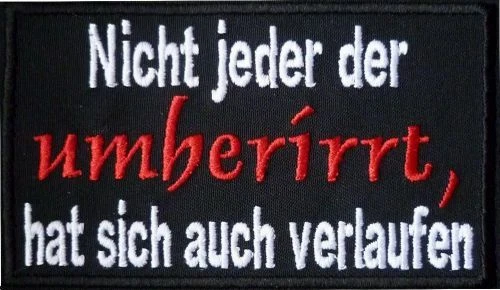 No todo el mundo vaga... Parche parche geocaching 12x 7 cm (859) - Imagen 1 de 1