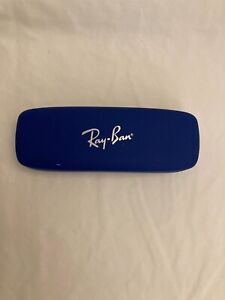 RayBan Blue Eyeglass Sunglass Case Holder 