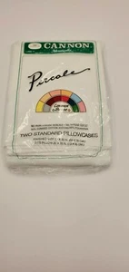 Cannon Percal zwei Standard Kissenbezüge weiß  - Bild 1 von 2