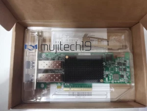 New Original Emulex LPE16002B-E 16Gb HBA FIBRE CHANNEL 2P PCI-E ADAPTER W/2xSFPs - Picture 1 of 5