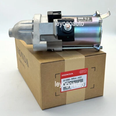 OEM 31200-RRA-A51 Starter Motor For Honda Civic 2006-2011 Element 2007-2008 MT - Image 1 of 4