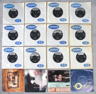 16 x ROY ORBISON 7" SINGLES LONDON 1960s  Collection All  Excellent / Near mint - Image 1 of 4