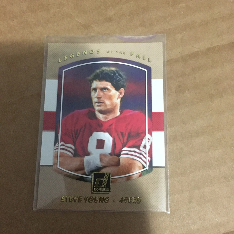 2017 Donruss #3 Steve Young Legends of the Fall - Image 1 of 2