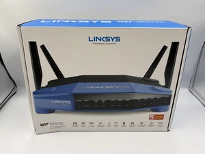 Linksys WRT1900AC 1300 Mbps 4 Port Dual-Band Wi-Fi Router - TESTED - Picture 1 of 9