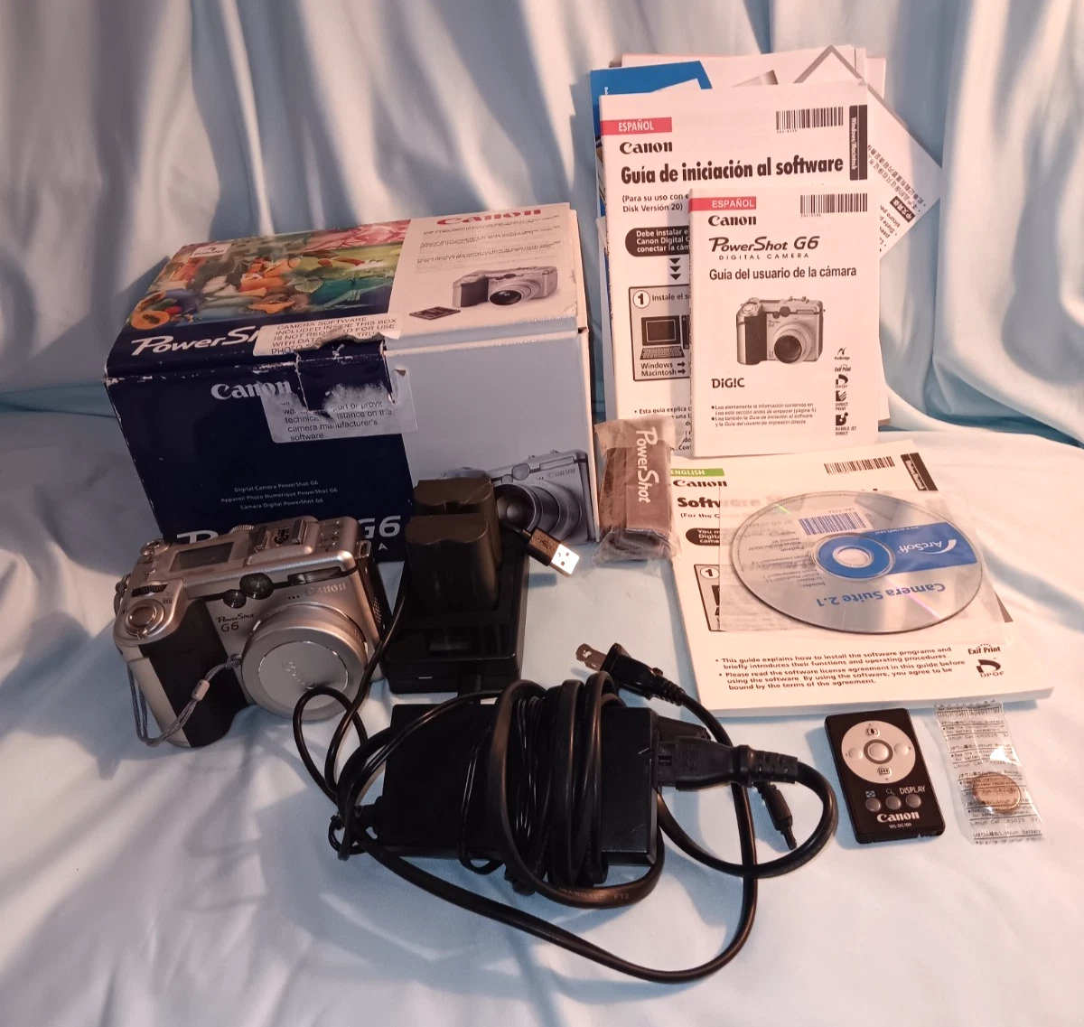 CANON キヤノン　PowerShot G6 デジタルカメラ Amazon.com : Canon PowerShot G6 7.1MP Digital Camera with 4x