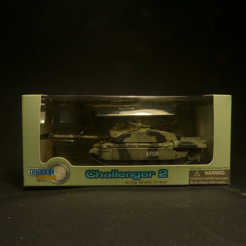 Dragon Armor 1:72 60045 Challanger 2 Kosovo 2000 Die Cast Tank 1/72 - Immagine 1 di 3