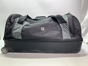 FUL Workhorse 30” Split Level Rolling Duffle Bag Black 610091 FŪL travel wheels - Picture 1 of 15
