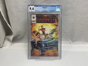 Harbinger #1 - 1st Appearance - Valiant Series - CGC 9.4 White Pages - Picture 1 of 3