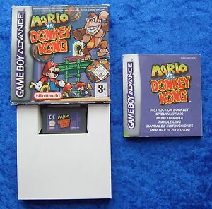 Mario vs. Donkey Kong, Nintendo GameBoy Advance Spiel, OVP Anleitung