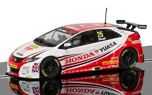 Scalextric C3734, BTCC Honda Civic Type R - Matt Neal, Donington Park 2015 - Picture 1 of 7
