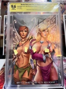 CBCS 9.6 Battle Fairy and the Yeti: Red Death witnessed sig Marat Mychaels - Picture 1 of 1
