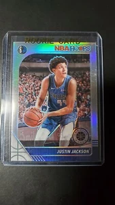 2019-20 NBA Hoops Justin Jackson #44 Dallas Mavericks Silver Refractor - Picture 1 of 2