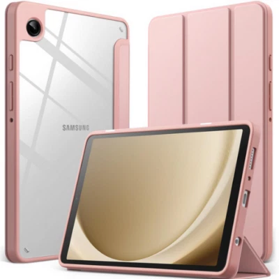 Samsung Galaxy Tab A9 8.7" 2023 Case Clear Hard PC Back Slim Stand Cover - Image 1 of 4