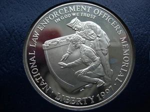 1997-P LAW PROOF GEDENKMÜNZE SILBER DOLLAR - L1424 - Bild 1 von 2