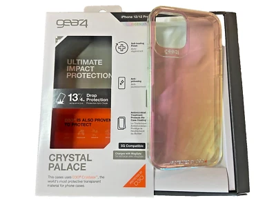Gear4 Crystal Palace Case for Apple iPhone 12/12 Pro (Iridescent) - Image 1 of 2