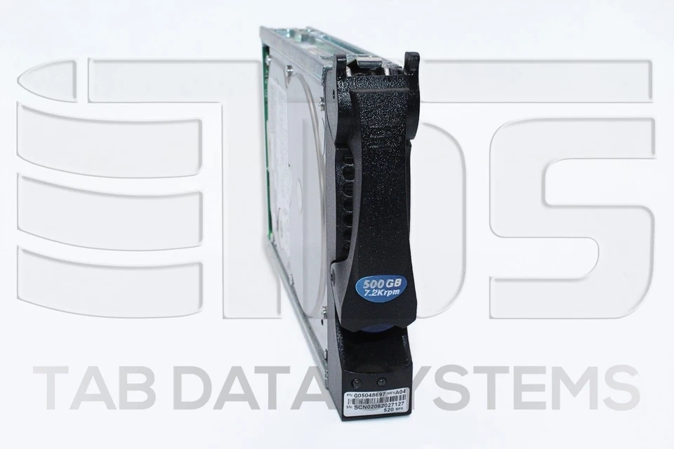 EMC 005048697 500GB 7.2K 3Gbps SATA Hard Drive HDD CX-AT07-500 - Image 1 of 1