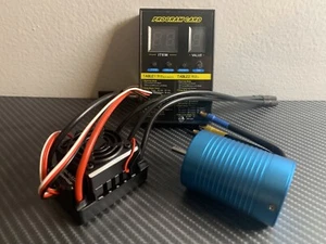 Motor ESC sin escobillas WP-10BL50 3421KV se adapta a la estampida de barra Traxxas 1/10 4x4 TRX - Imagen 1 de 5