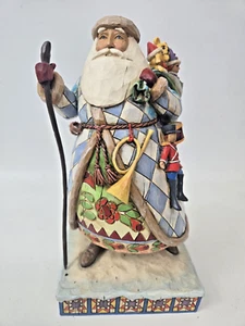 Jim Shore Heartwood Creek "Bringing Christmas Joy" 2006 Weihnachtsmann mit Spielzeug 4005447 - Bild 1 von 6
