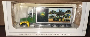 Spec cast John Deere 385 Peterbilt Box Truck Tractor Series Graphics #33040 - Picture 1 of 1