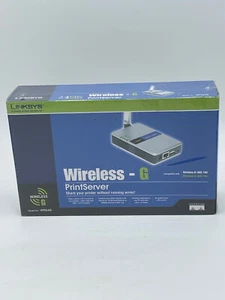Linksys Wireless-G PrintServer Model No: WPS54G New Sealed - Picture 1 of 4