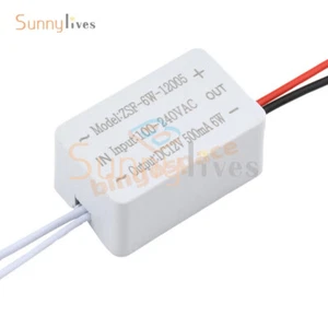 AC100-240 to DC12V Voltage Converter Transformer Power Supply LED Driver Adapter - Picture 1 of 29