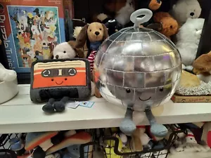 Brand New Jellycat NWT Disco Plush Ball 100% Real NOT FAKE - Picture 1 of 6