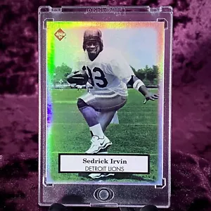 Rifrattore Sedrick Irvin 1999 Old School Heisman RC MINT Lions Michigan St Rookie - Foto 1 di 2