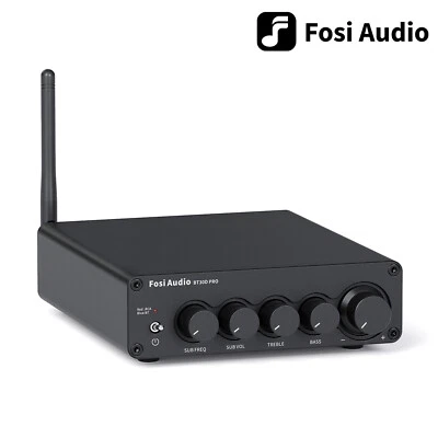 2024 NEW Fosi Audio BT30D PRO Ricevitore Bluetooth 5.0 Amplificatore Classe D HiFi Amp