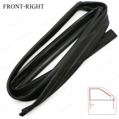 For Toyota Vios NCP42 Sedan 2003 - '06 Front Right Glass Run Door Channel Rubber - Image 1 of 4