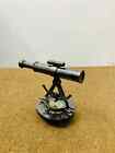 Nautical Antique Alidate 8" Telescope With Compass Antique Brass Collectible Hom