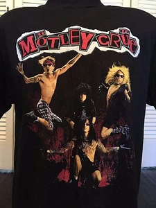 Camisa Vintage Años 90 Motley Crue Década de Decadencia Tour Talla XL Rock Metal - Imagen 1 de 4