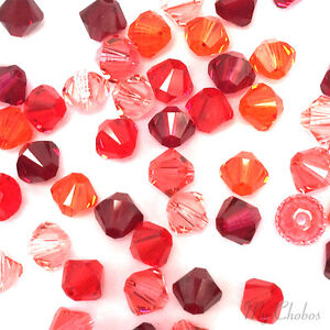 50 Swarovski 5328 Crystal XILION Bicone Beads Assorted Mixed *Pick Size & Color