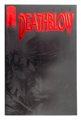 Deathblow #1 (1993 Image) Red Foil Embossed Cover! Cybernary #1 Flip-Cover! NM- - Image 1 of 3