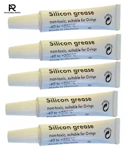 5 X Pcs Silicone Grease Lubricant O-ring Coffee Machines - Picture 1 of 1