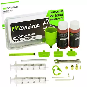 MSZweirad Shimano Entlüftungsset | für alle Shimano Fahrrad Scheibenbremsen - Bild 1 von 8