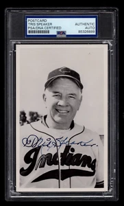 TRIS SPEAKER SIGNIERTE POSTKARTE PSA/DNA ZERTIFIZIERT AUTHENTISCH AUTOGRAMM BASEBALL HOF - Bild 1 von 2