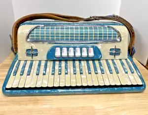 Rare Baby Blue Concerto Accordion - Picture 1 of 14