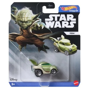 Hot Wheels Character Cars - Star Wars The Mandalorian Yoda (BBHXC81) - Picture 1 of 1