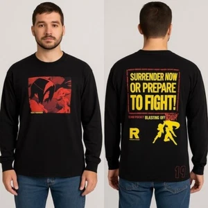10 Deep x Pokemon Team Rocket Blasting Off Tour Long Sleeve Shirt 2XL - Picture 1 of 14
