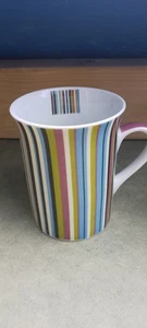 Taza de diseño vintage DMD David Mason código de barras y rayas - Imagen 1 de 5
