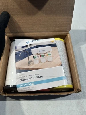 Aquasana AQ-5300R 3-Stage Under Sink Water Filter Replacement Cartridges - Image 1 of 4