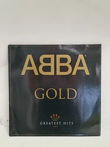 ABBA Gold Greatest Hits Double Vinyl LP Polydor Gatefold Cover - PRE-OWNED - Picture 1 of 10