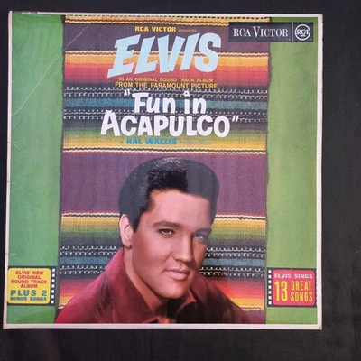 Elvis Presley Fun In Acapulco 1965 UK 1B/1B RCA V  MONO Brilliant Vinyl  - Image 1 of 4
