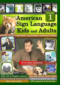 American Sign Language for Kids and Adults, Volume 1: Everyday Lessons - Picture 1 of 1
