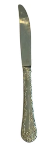 WM Roger Enchanted Rose Vintage Silverplate by Intl Silver 1 Dinner Knife - Picture 1 of 6