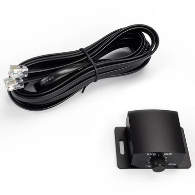 Universal Bass Control Knob for Car Amplifier, Bass Knob for Amp 4-Pin Extens... - Image 1 of 4