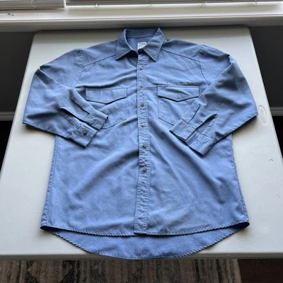 Camisa para hombre Workrite FR manga larga abotonada resistente al fuego talla L Foto 1 de 4