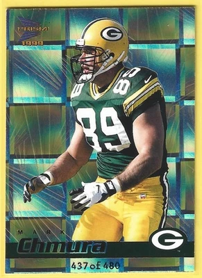 1999 Pacific Prism #55 Mark Chmura Holographic Gold #/480 Free Shipping - Image 1 of 2